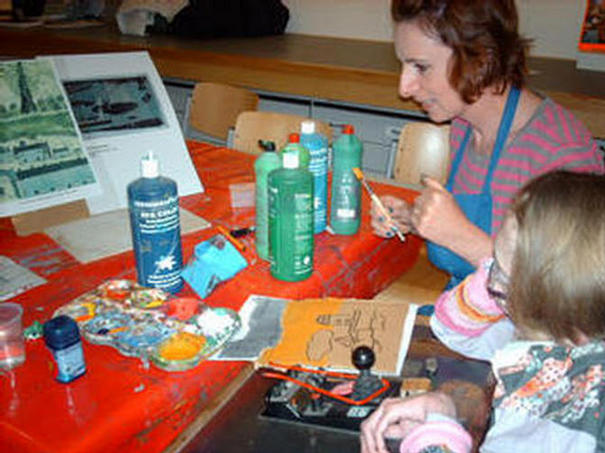 Wallis workshop, Pallant House Gallery