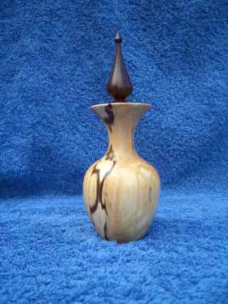 A small spalted Beech Urn