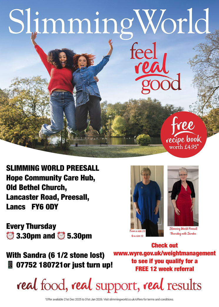 Sandras Slimming World Preesall