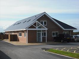 The newly built Rowan Veterinary Centre - our training venue