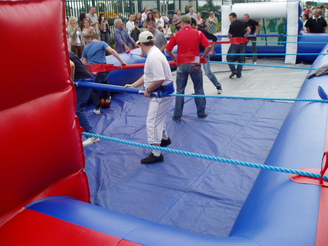 human table football