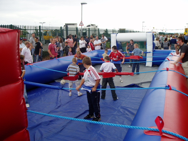 human table football kids inflatable