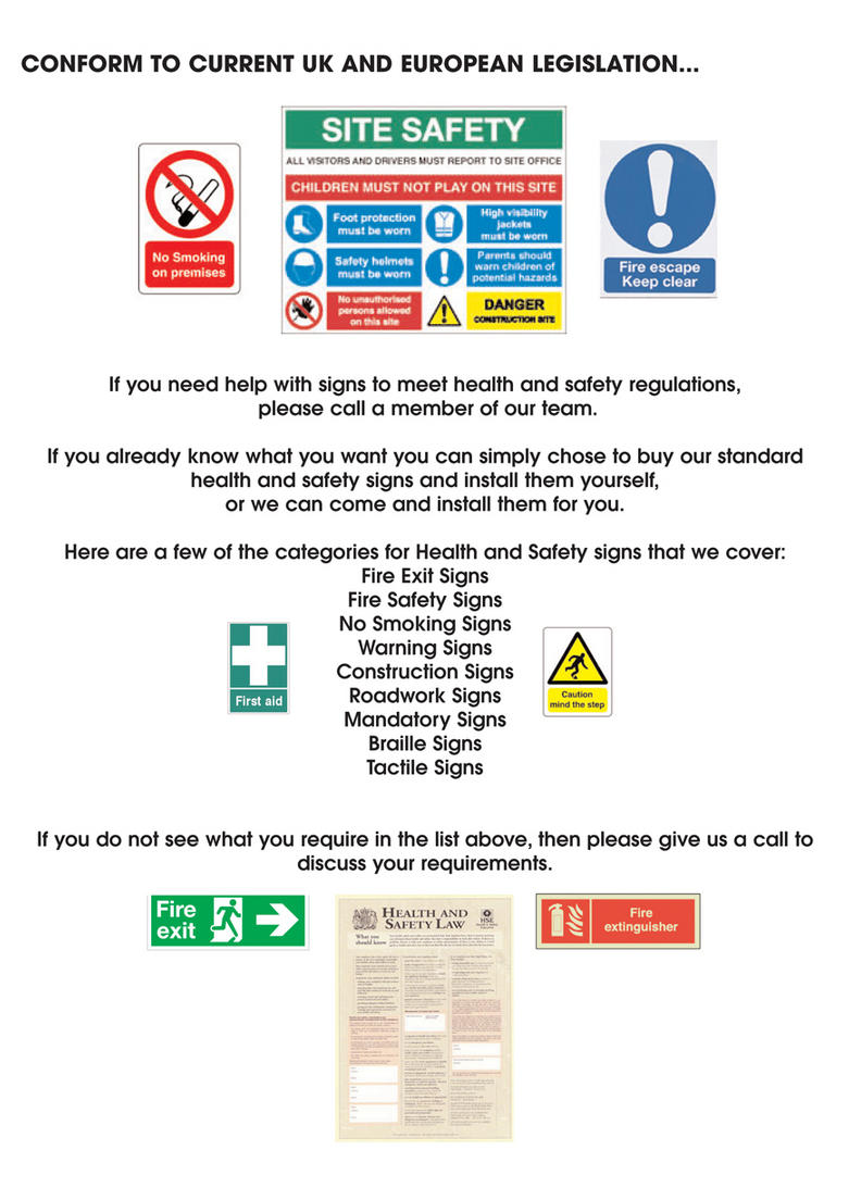 Health and Safety