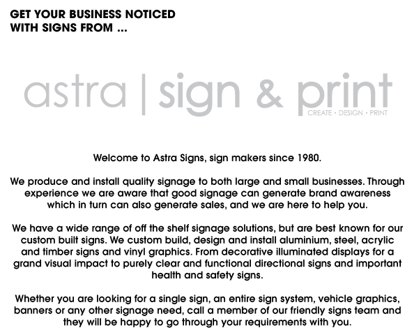 Home Page Text