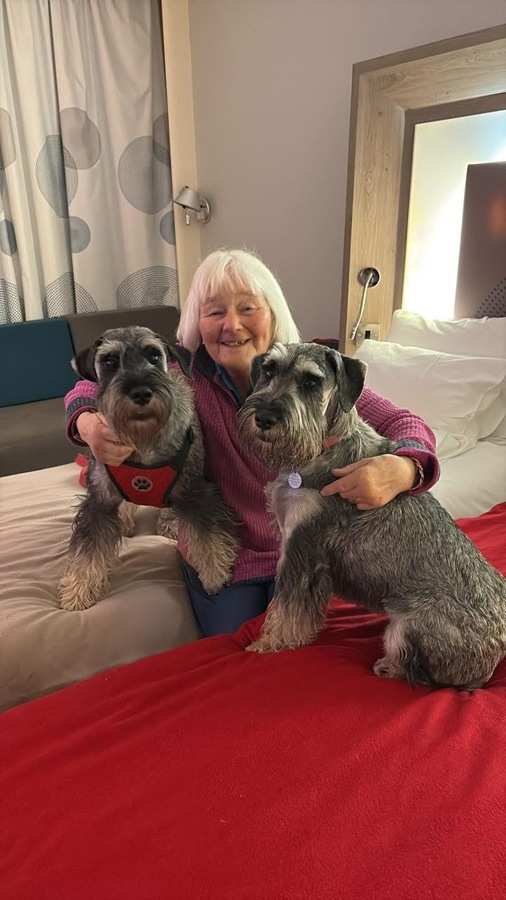 Me with Annie and Rosie