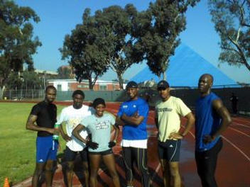 (L-R) Jon Collins,Brandon Brisco,Glennis Seldon,Steve Metz,Edward Giles, Micah Levi