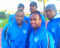 (clockwise from back) Steve Metz, Micah Levi, Sharaud Moore, Sweeney Williams, Jon Collins