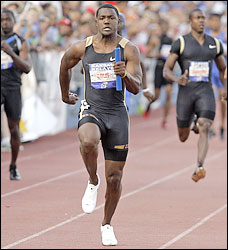 Olympian, Justin Gatlin