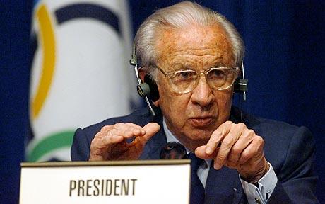 The Late International Olympic Head, Juan Antonio Samaranch
