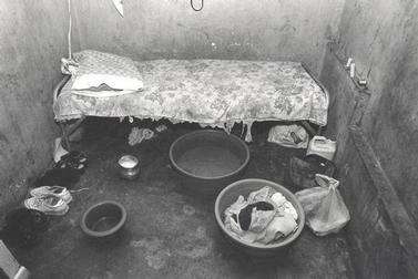 Room that one of the women who was deported to Haiti lived in