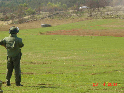 Attending the CROMAC Open Day, April 2004