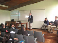Providing Mine Risk Education (MRE) training to the landmine impact survey teams in Colombia, 2009