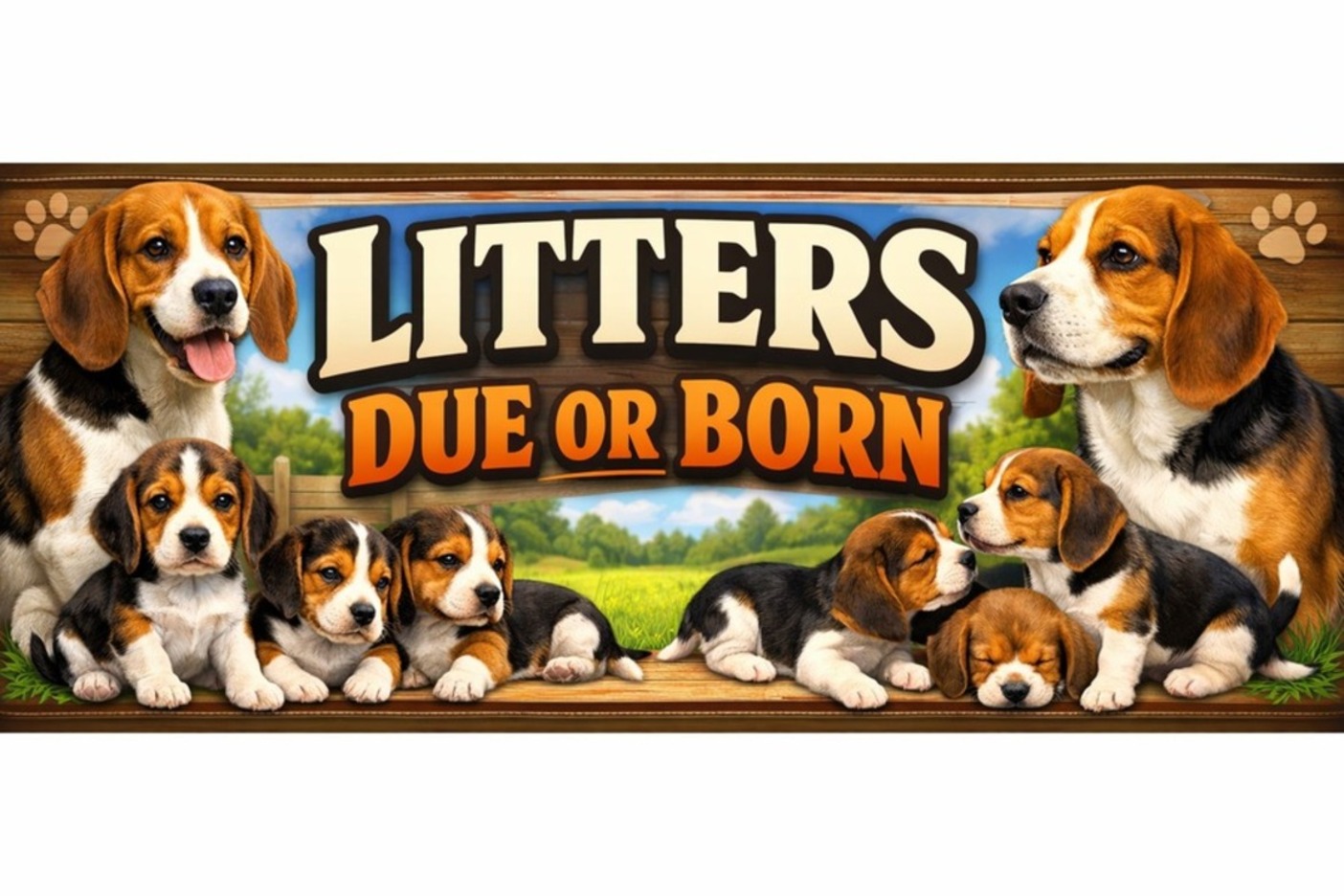 Puppy due or born
