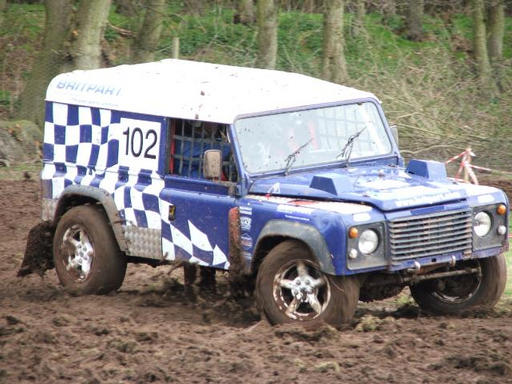 Britpart Land Rover racer