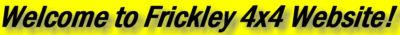 frickley 4X4 off road centre
