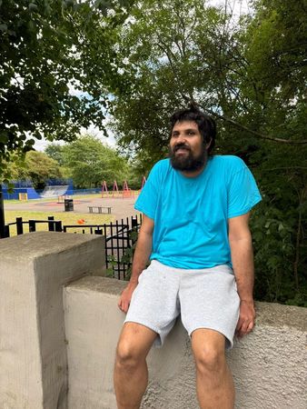 Sitting on the wall 