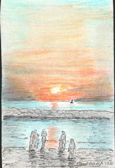 ©2003 Paul Kiehl Jr. "Erie Sunset"