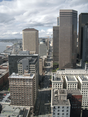 View from the Smith Tower, Seattle