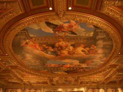 Ceiling in the Venetian Hotel, Las Vegas