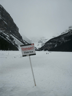 Lake Louise - Thin Ice