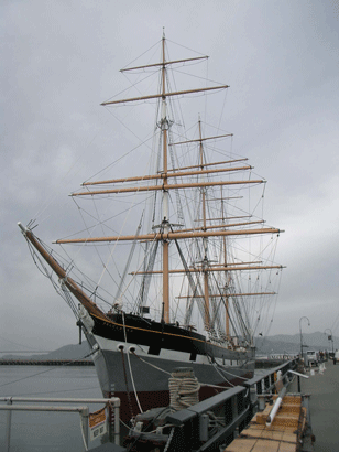 Balclutha, Hyde Pier, San Francisco Harbour