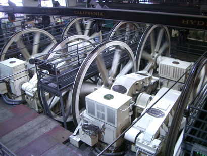 Big Wheels at Cable Car Museum, SF