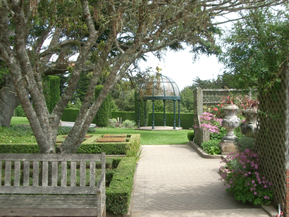 Garden at Larnach Castle