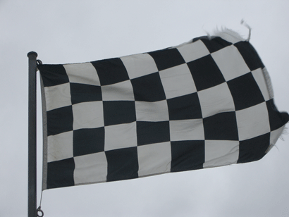 Chequered Flag at Berthierville (Gilles Villeneuve Museum)