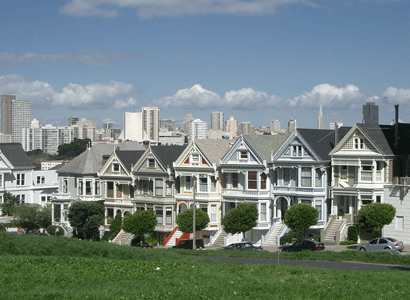 The 'Painted Ladies', San Francisco