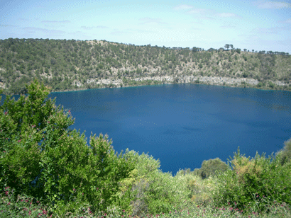 Blue Lake at Mount Gambier