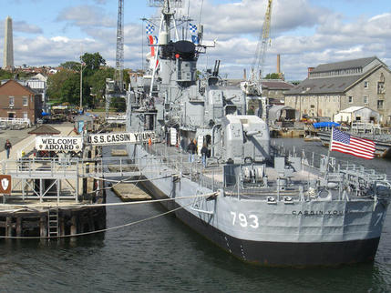 USS Cassin Young, Boston