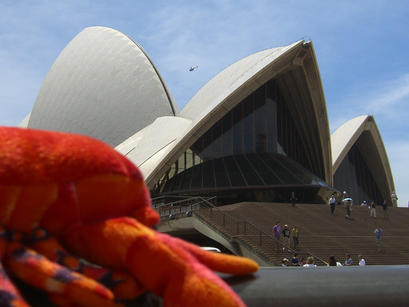 At the Opera House, Sydney