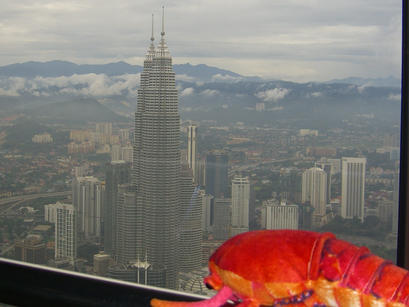 View from the Menara KL Tower, Kuala Lumpur, Malaysia