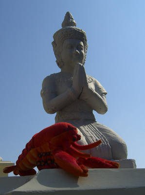 At the Royal Palace, Phnom Penh, Cambodia