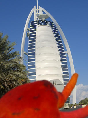 Lobby at the Burj Al Arab Hotel, Dubai