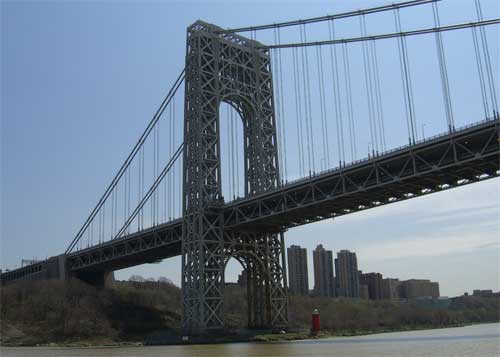 George Washington Bridge, NYC. Photo © Jeremy Cousins 2007