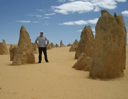 Me at the Pinnacles - a rock star !