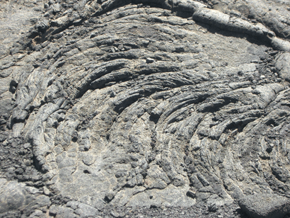 Lava at the Volcanoes National Park, Big Island, Hawai'i