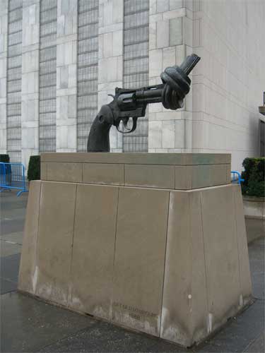 Luxembourg GIft, United Nations, NYC. Photo © Jeremy Cousins 2007