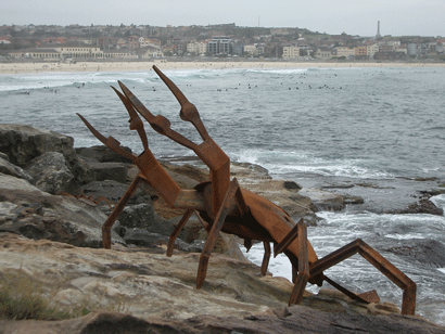 Crab (with Bondi Beach in background)