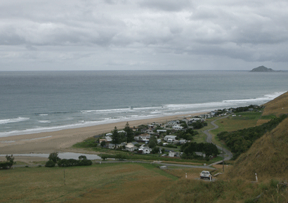 Ocean Beach and Bare Island