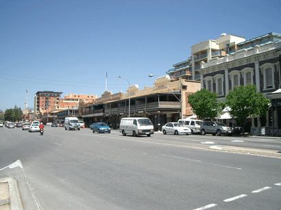 Old street in Adelaide