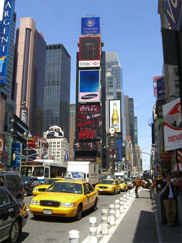 Times Square, NYC. Photo © Jeremy Cousins 2007