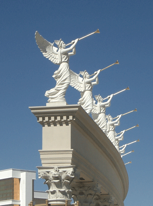 Trumpeters - Caesars Palace, Las Vegas