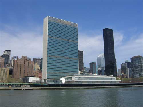 UN Building, NYC. Photo © Jeremy Cousins 2007