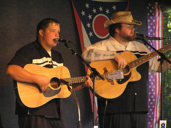 Ryan and Carl at Mickey's Mountain