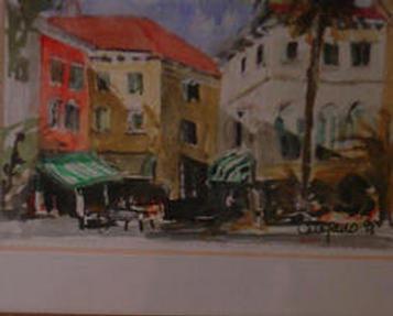  "Garda"    watercolor