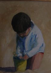 Sand Play        Oil/Canvas    $ 500.00