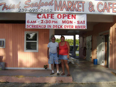 Triad Seafood owners Orlo & Pam Hilton