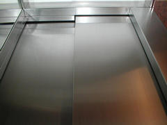 Refurbished lift doors